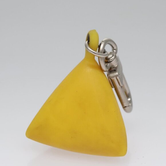 LOUIS VUITTON Charm metal Yellow LV Auth - Picture 9 of 16